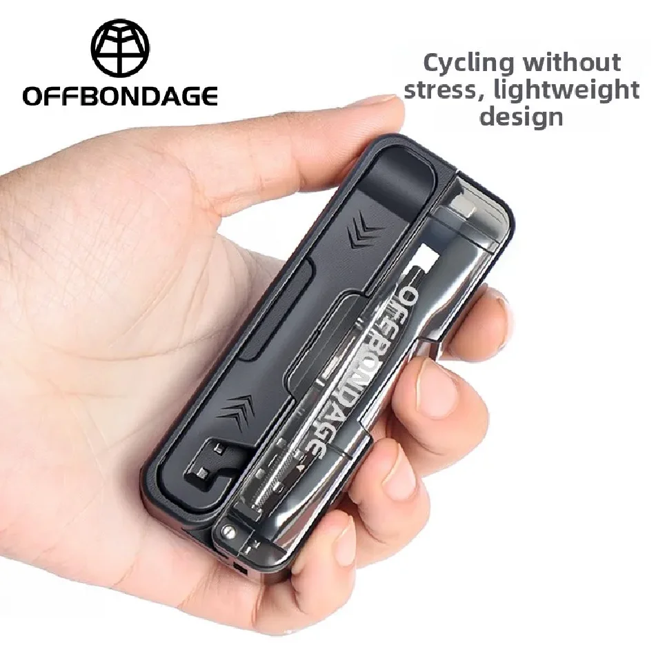 Bicycle Repair Kit - ชุดเครื่องมือซ่อมจักรยาน OFFBONDAGE ประแจวัดแรงบิด ประแจหกเหลี่ยม ชุดเครื่องมืออเนกประสงค์ขนาดเล็กแบบพกพา ชุดซ่อมยางจักรยาน