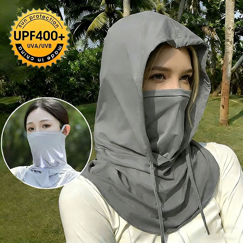 Cycling Face Mask - หมวกบาลาคลาวา 1 ชิ้น ระบายอากาศได้ดี ป้องกันแสงแดด แห้งเร็ว