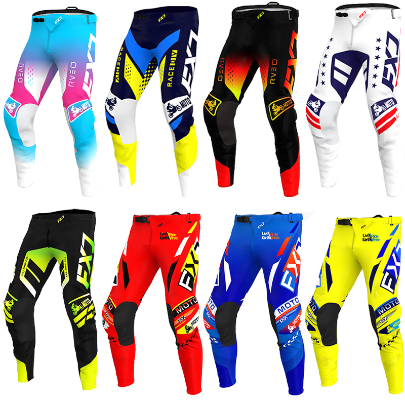 Cycling Gear Pants - กางเกงวิบากเด็กวัยรุ่นผู้ใหญ่ MX กางเกง DH MTB Dirt