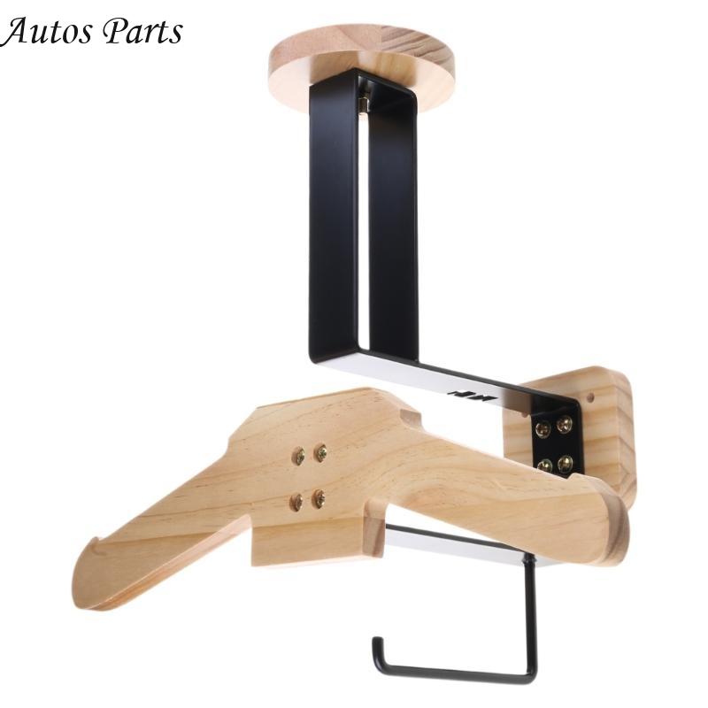 Cycling Gear Display - 57BA Gear ขาตั้งจอแสดงผลผู้ถือหมวกกันน็อคสำหรับขี่จักรยานเล่นสกีเสื้อผ้าแขวนผนัง