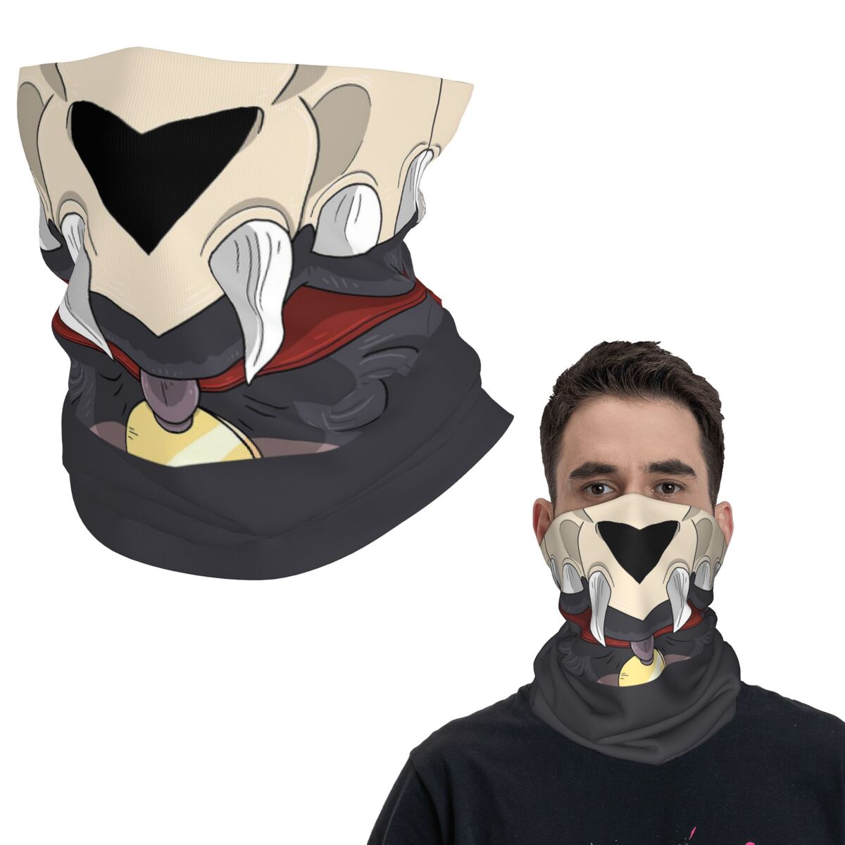 Cycling Face Mask - หน้ากาก The Owl House - ผ้าพันคอพิมพ์ลาย