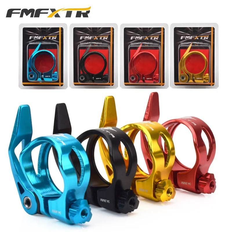 Junior Cycling Gear - Fmfxtr ที่คล้องจักรยานที่มีน้ำหนักเบามาก31.8/34.9มม. ที่ยึดเบาะนั่งที่คล้องอะลูมินัมอัลลอยสำหรับจักรยานเสือภูเขา