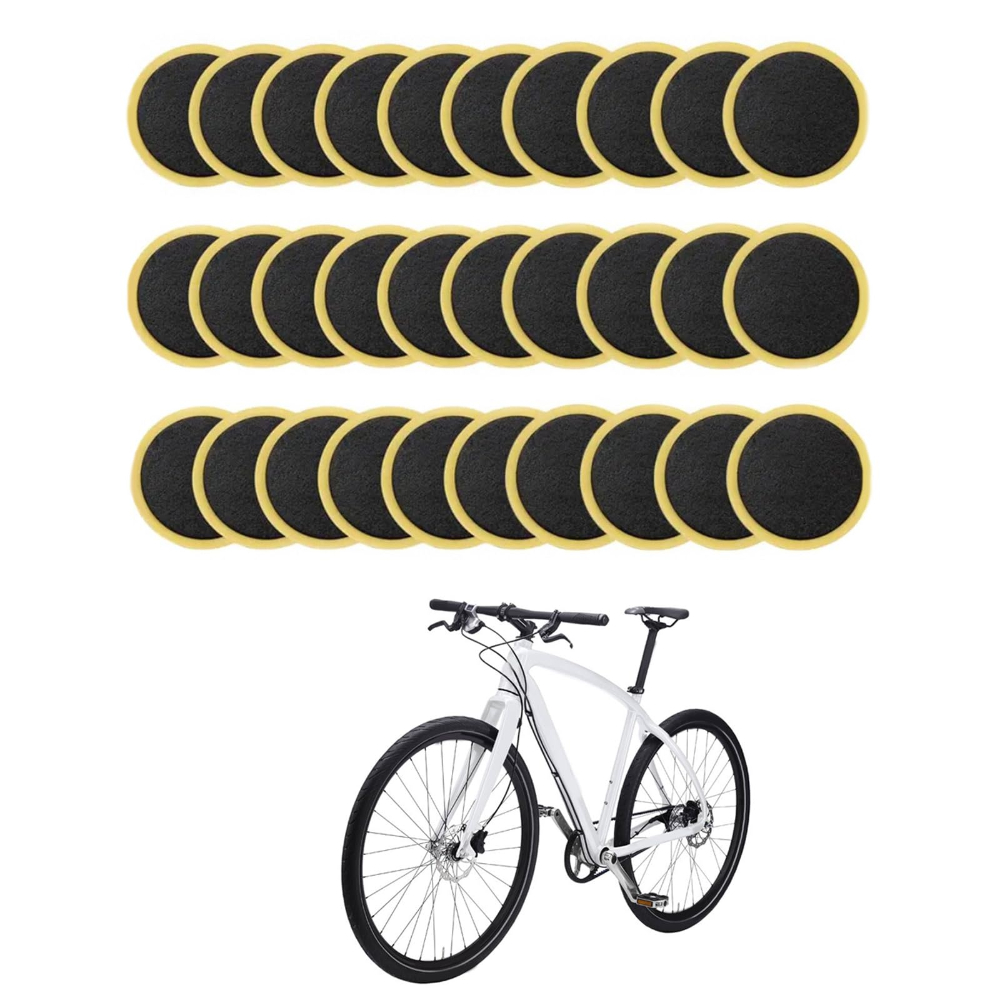 Bicycle Repair Kit - ชุดซ่อมยางจักรยานแบบไม่ใช้กาว 30/20/10 ชิ้น ใช้งานง่าย พร้อมกาวในตัว สำหรับจักรยานเสือภูเขาและจักรยานถนน