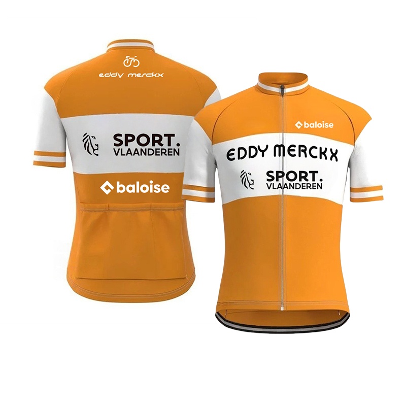 Cycling Gear Sale - เสื้อเจอร์ซีย์นักปั่นทีมบาลอยส์สำหรับผู้ชาย ชุดเสื้อเจอร์ซีย์นักปั่นสปอร์ต vlaanderen เสื้อเจอร์ซีย์นักปั่น กางเกงปั่นจักรยาน MTB