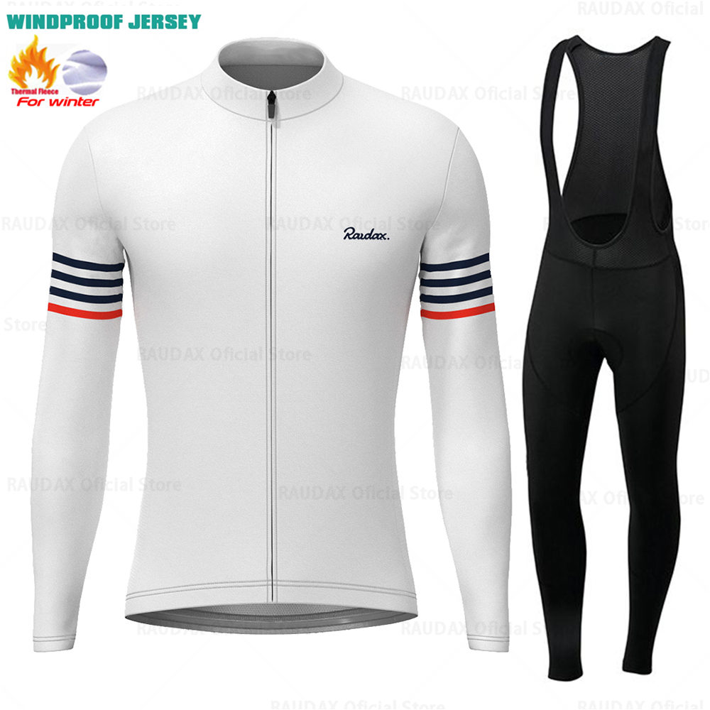 Cycling Gear For Winter - เสื้อกีฬาแขนยาวผ้าฟลีซกันลมสำหรับฤดูหนาว