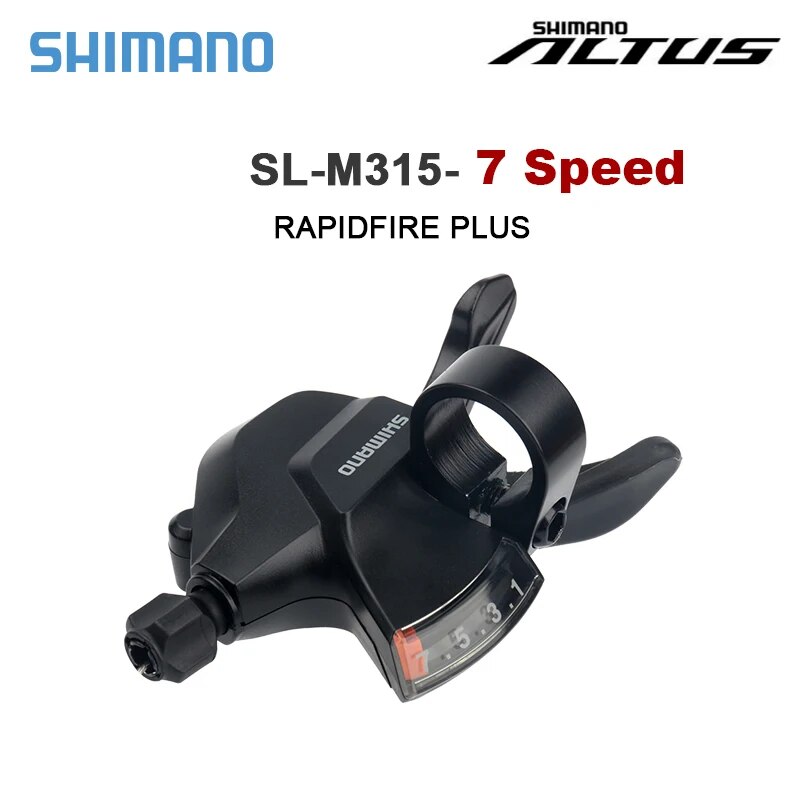 Shimano SL-M315เปลี่ยนเกียร์จั - Cycling Gear Display บทวิจารณ์และราคา