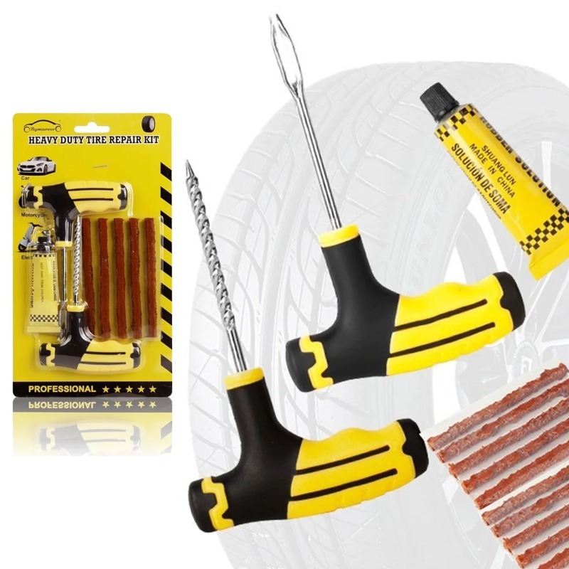 ชุดซ่อมยางฉุกเฉินสำหรับรถยนต์  - Bicycle Repair Kit บทวิจารณ์และราคา