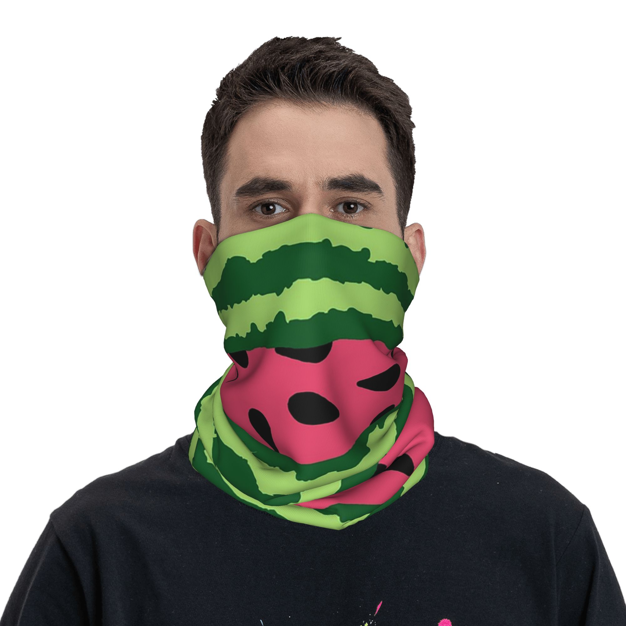 ผ้าพันคอพิมพ์ลายแตงโม ผ้าพันคอ - Cycling Face Mask บทวิจารณ์และราคา