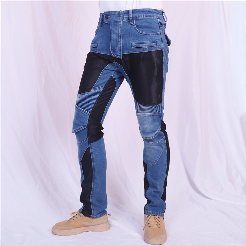 กางเกงยีนส์สำหรับขี่มอเตอร์ไซค - Cycling Gear Pants บทวิจารณ์และราคา