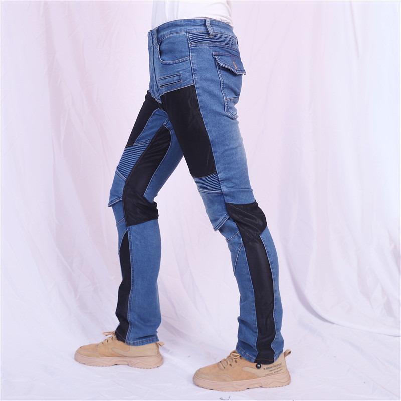 กางเกงยีนส์สำหรับขี่มอเตอร์ไซค - Cycling Gear Pants บทวิจารณ์และราคา