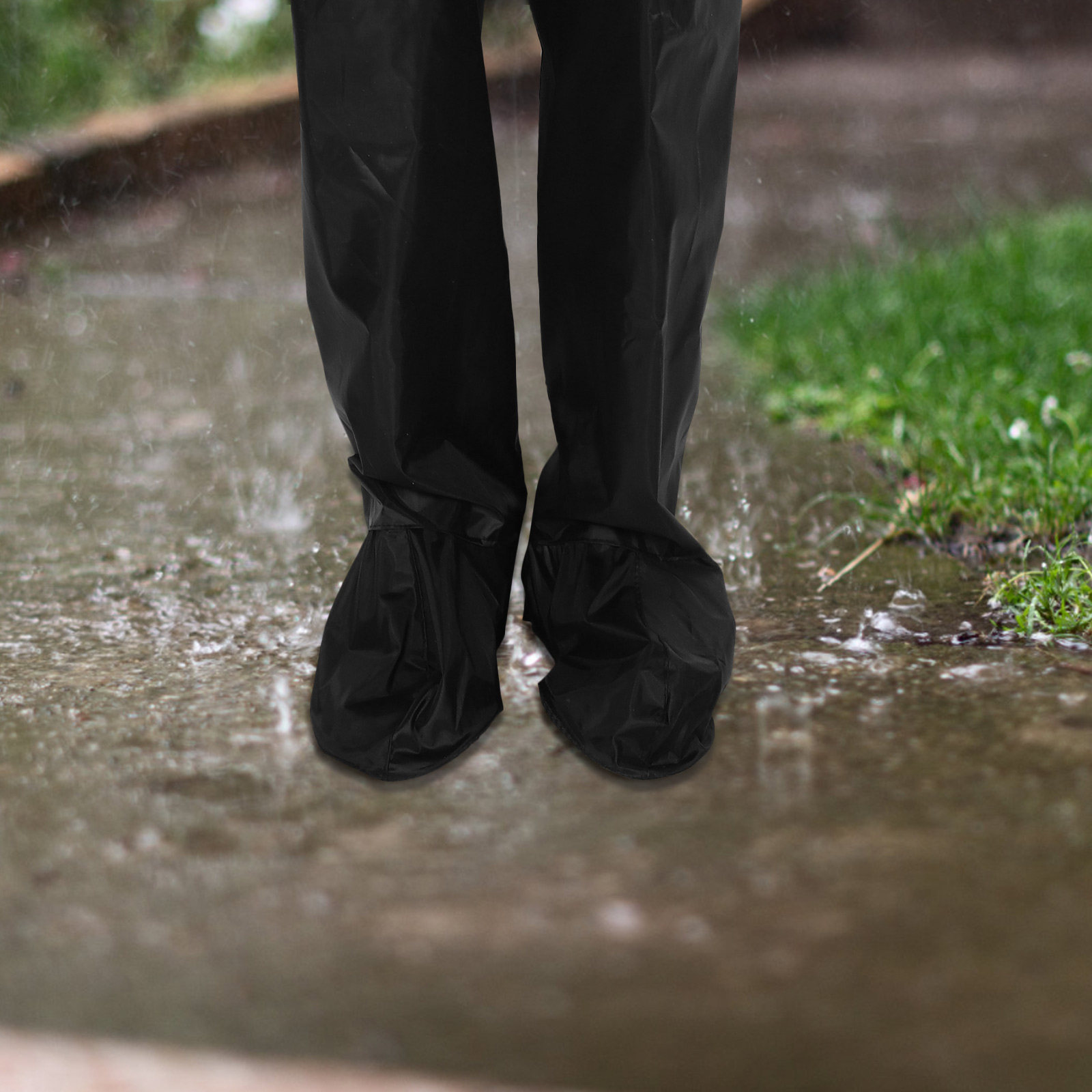 กางเกงกันฝนสำหรับผู้ชาย อุปกรณ - Cycling Gear Pants บทวิจารณ์และราคา