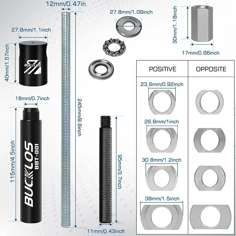 Bucklos ชุดซ่อมจักรยาน, อุปกรณ - Bicycle Repair Kit บทวิจารณ์และราคา