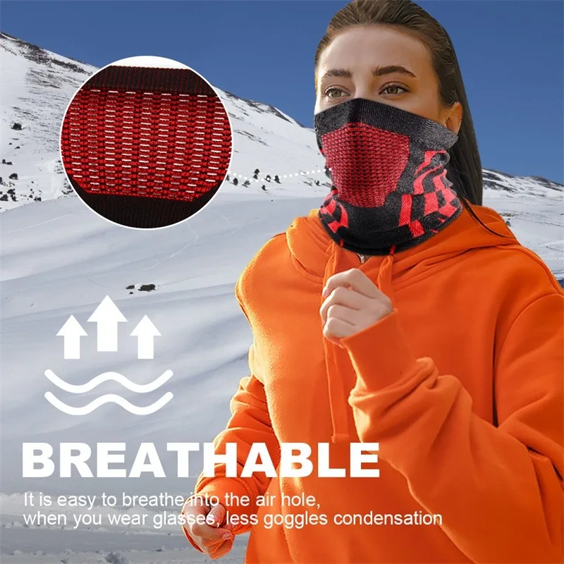สีฤดูหนาวBreathableสบายความร้อ - Cycling Face Mask บทวิจารณ์และราคา
