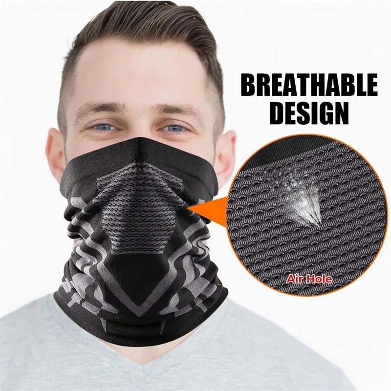 สีฤดูหนาวBreathableสบายความร้อ - Cycling Face Mask บทวิจารณ์และราคา