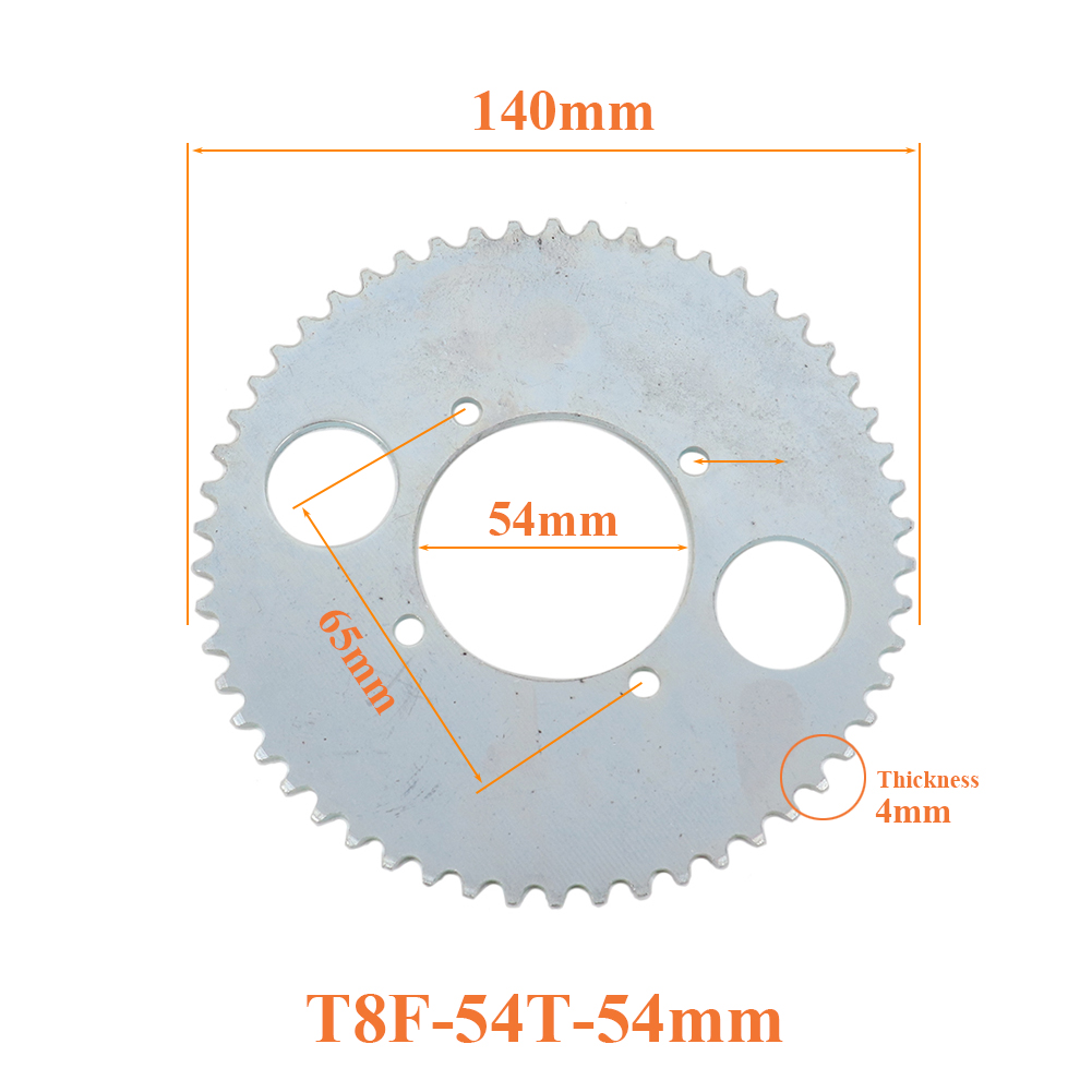 แผ่นโซ่ T8F 54T ขนาด 54 มม. 54 - Cycling Gear Rack บทวิจารณ์และราคา