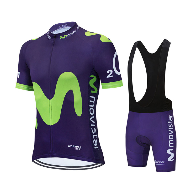 ฤดูร้อนใหม่ Movistar ทีมชุดขี่ - Cycling Gear Sale บทวิจารณ์และราคา