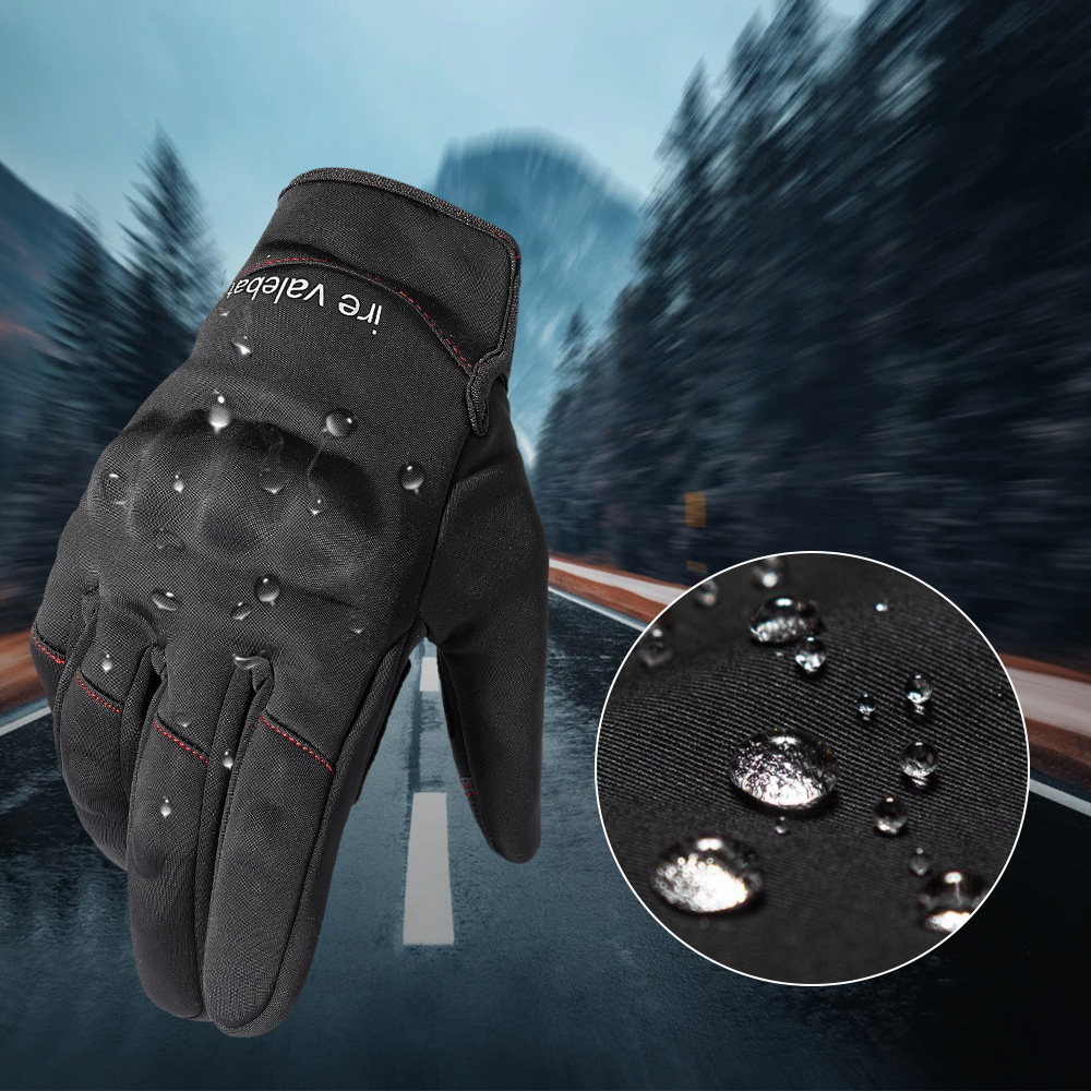 ถุงมือมอเตอร์ไซค์ฤดูหนาว หน้าจ - Cycling Gear Display บทวิจารณ์และราคา
