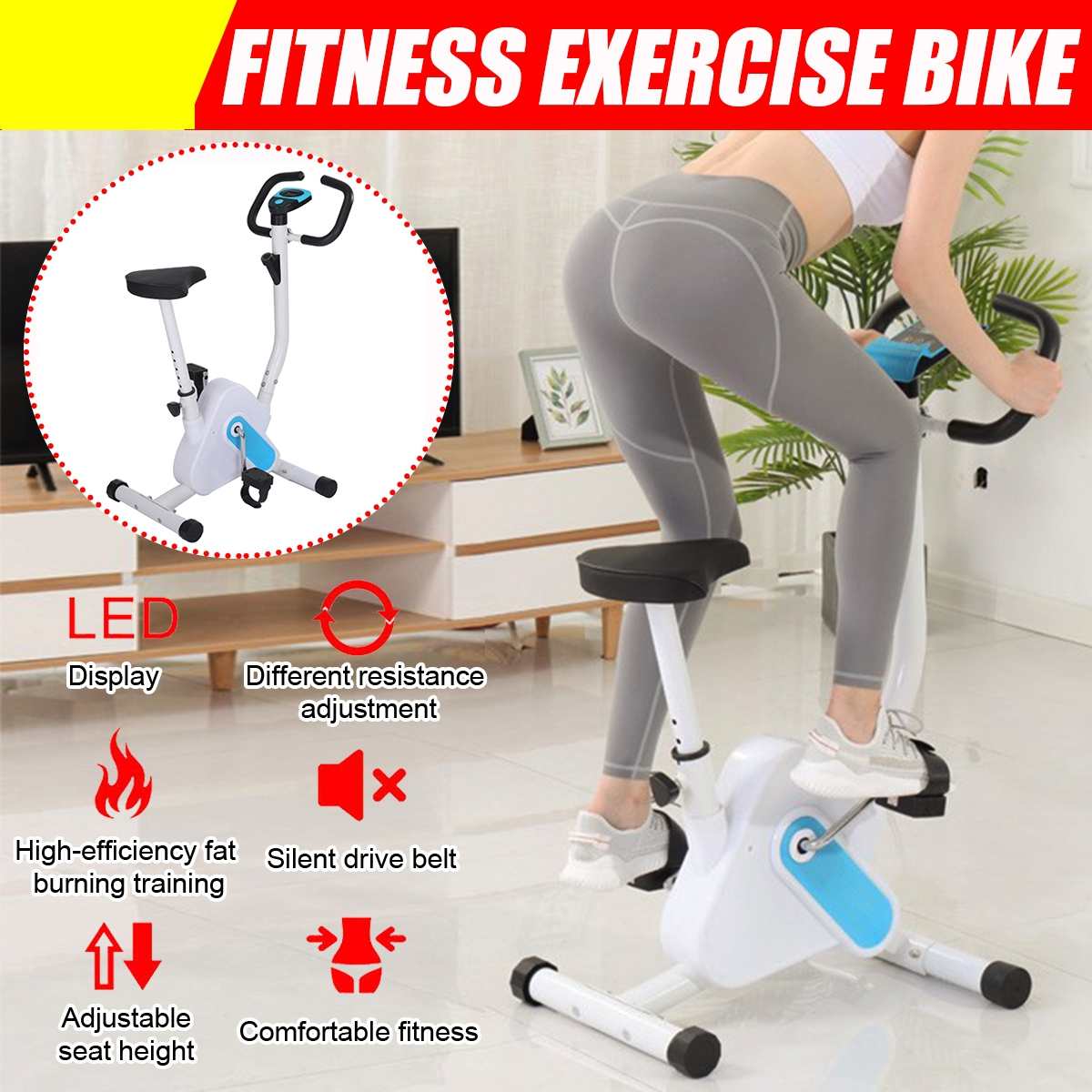 จอแสดงผล LED เครื่องขี่จักรยาน - Cycling Gear Display บทวิจารณ์และราคา