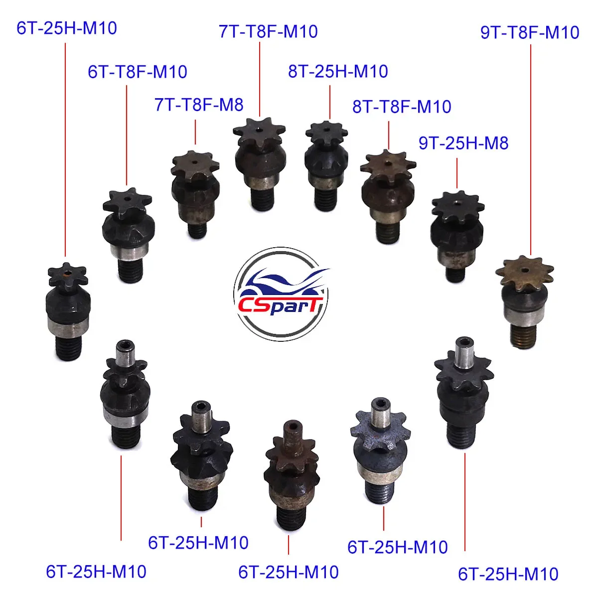 6T 7T 8T 9T 25H T8F M8 M10 คลั - Cycling Gear Rack บทวิจารณ์และราคา