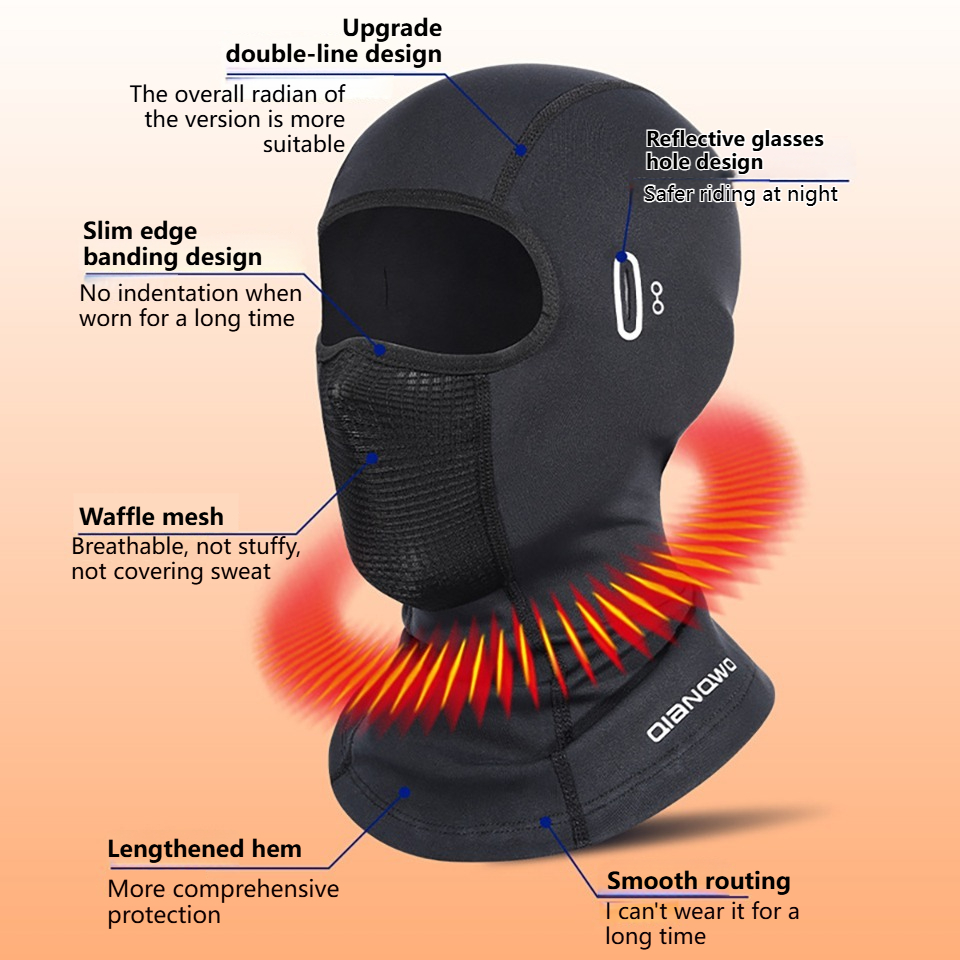 หน้ากากกันลมสำหรับขี่มอเตอร์ไซ - Cycling Gear For Winter บทวิจารณ์และราคา