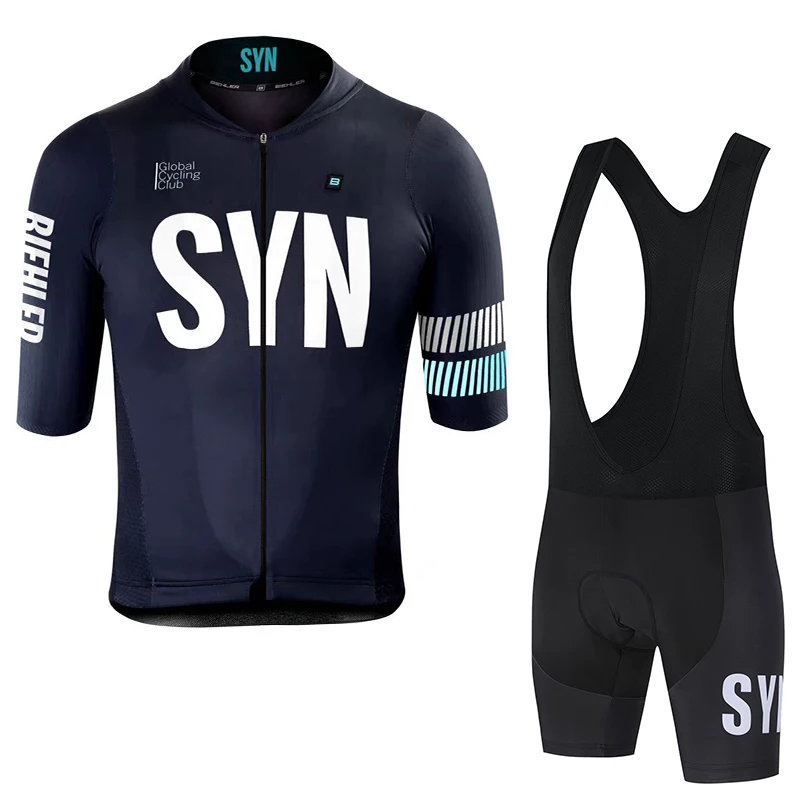 ชุดจักรยานผู้ชาย SYN สำหรับฤดู - Cycling Gear Logo บทวิจารณ์และราคา