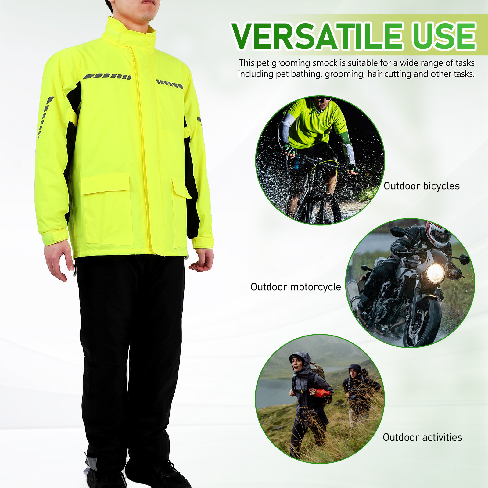 ชุดกันฝนสำหรับปั่นจักรยานกลางแ - Cycling Gear Pants บทวิจารณ์และราคา