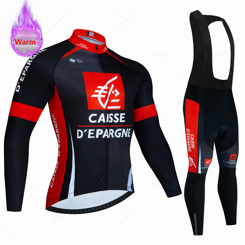 Caisse d'épargne ชุดเสื้อเจอร์ - Cycling Gear For Winter บทวิจารณ์และราคา