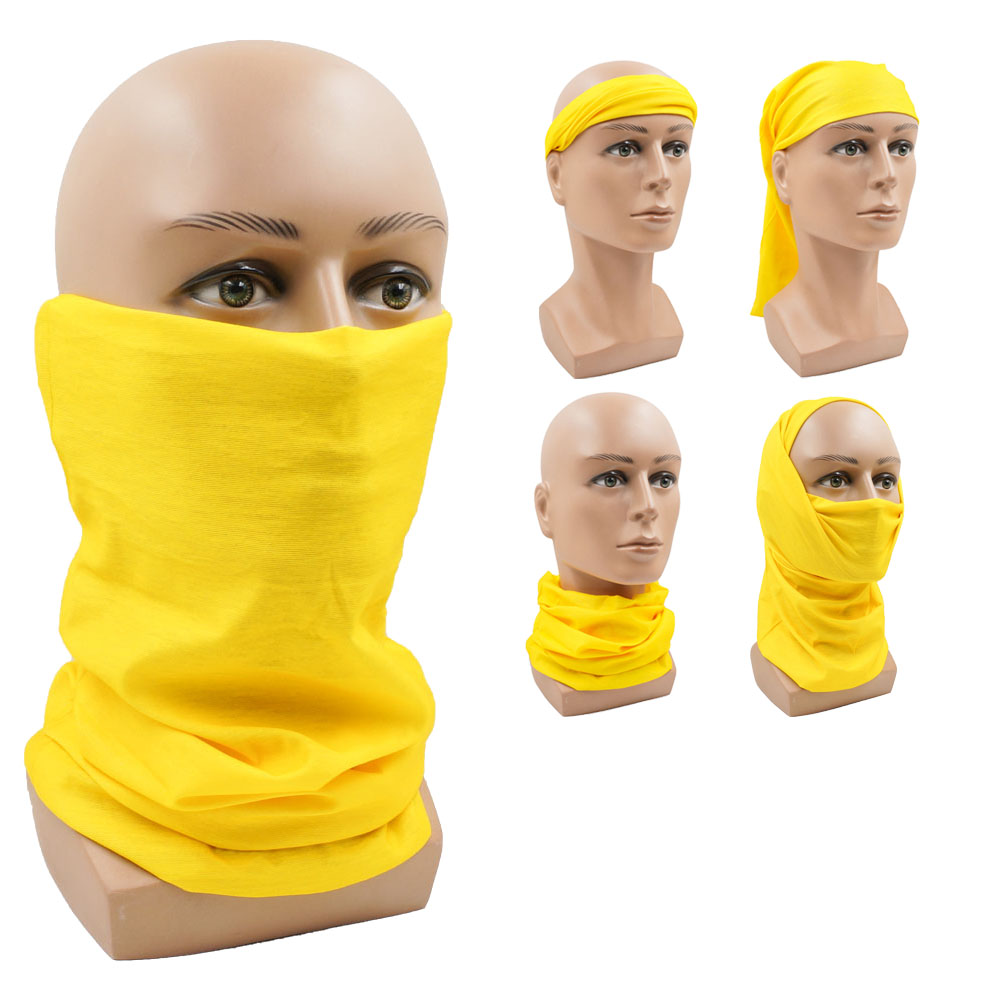 ผ้าพันคอคลุมหน้าอเนกประสงค์สีเ - Cycling Face Mask บทวิจารณ์และราคา