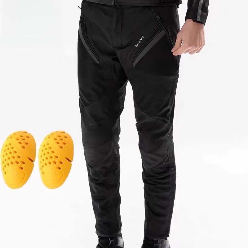 กางเกงมอเตอร์ไซค์ผู้ชายระบายอา - Cycling Gear Pants บทวิจารณ์และราคา